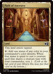 Caminho da Ascendência / Path of Ancestry - Magic: The Gathering - MoxLand
