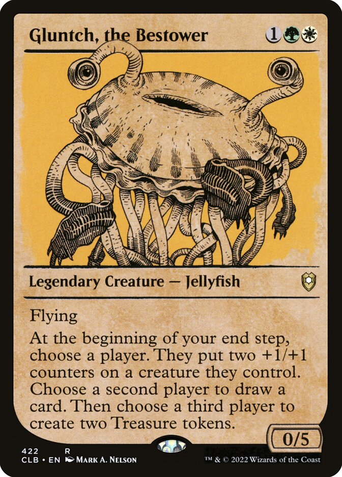 Gluntch, o Generoso / Gluntch, the Bestower - Magic: The Gathering - MoxLand