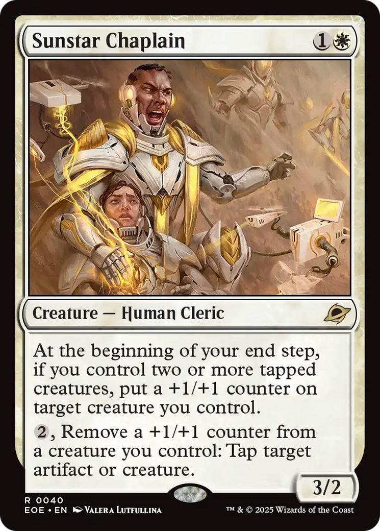 Capelão de Helioestrela / Sunstar Chaplain - Magic: The Gathering - MoxLand
