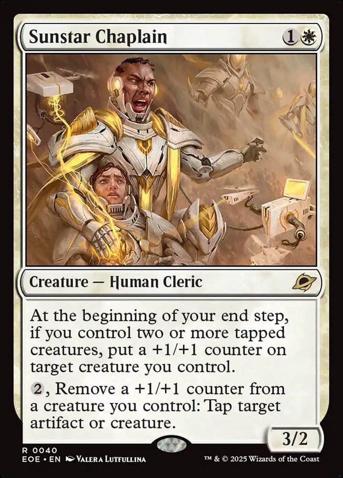 Capelão de Helioestrela / Sunstar Chaplain - Magic: The Gathering - MoxLand