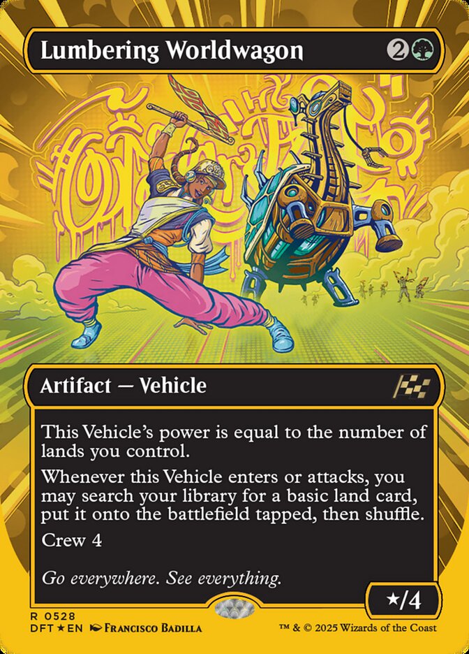 Vaga-mundo Pesado / Lumbering Worldwagon - Magic: The Gathering - MoxLand