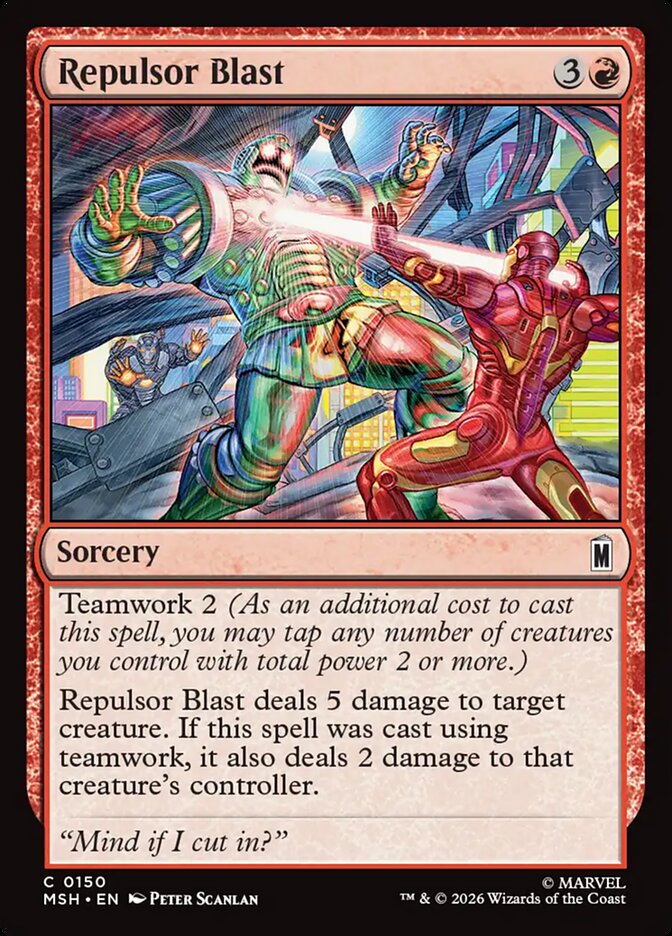 Repulsor Blast - Magic: The Gathering - MoxLand