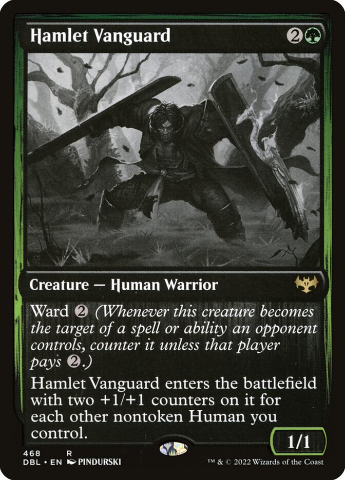 Vanguarda do Vilarejo / Hamlet Vanguard - Magic: The Gathering - MoxLand