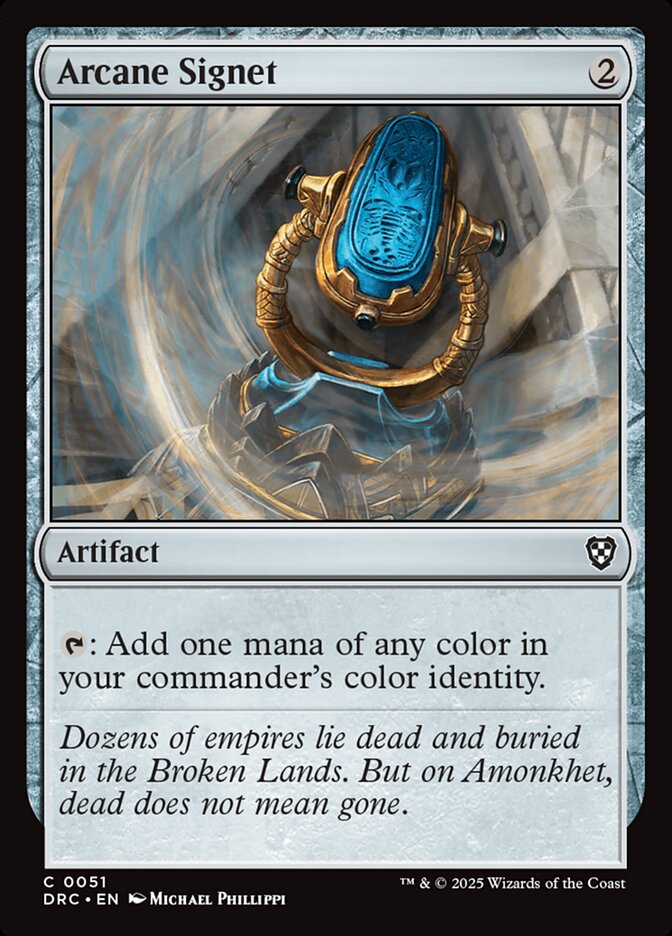 Sinete Arcano / Arcane Signet - Magic: The Gathering - MoxLand
