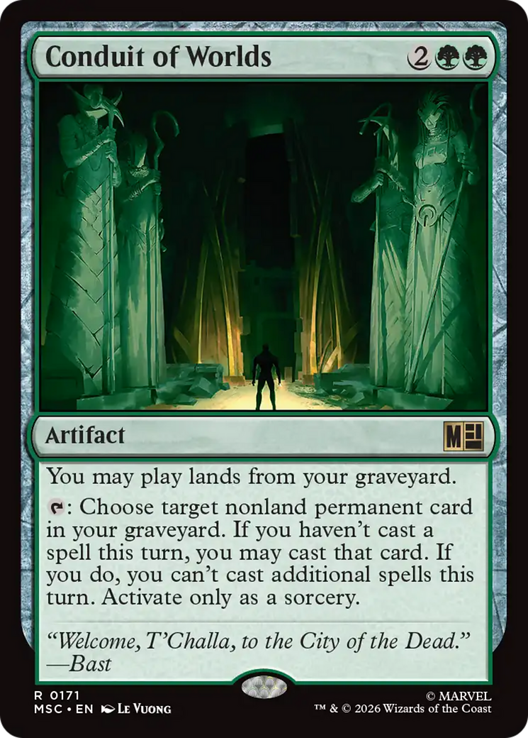 Conduíte dos Mundos / Conduit of Worlds - Magic: The Gathering - MoxLand