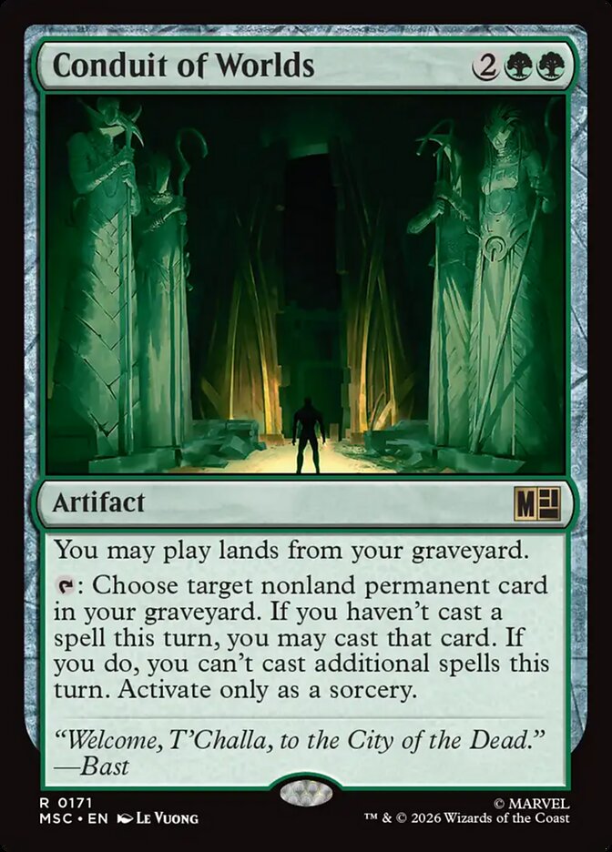 Conduíte dos Mundos / Conduit of Worlds - Magic: The Gathering - MoxLand