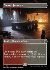 Fundição Sagrada / Sacred Foundry - Magic: The Gathering - MoxLand