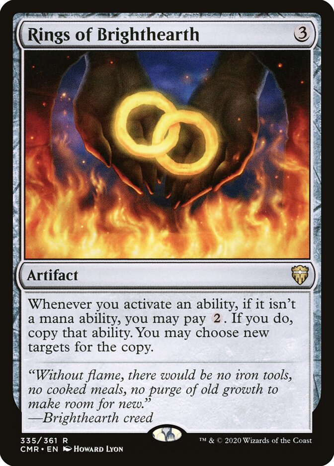 Anéis dos Lareiluz / Rings of Brighthearth - Magic: The Gathering - MoxLand