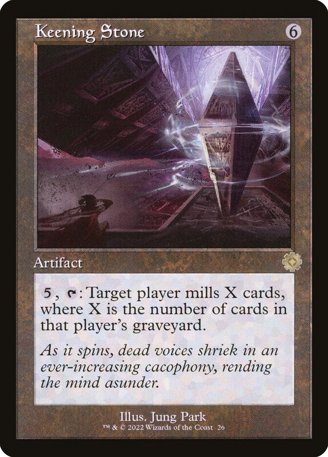 Pedra Lamuriante / Keening Stone - Magic: The Gathering - MoxLand