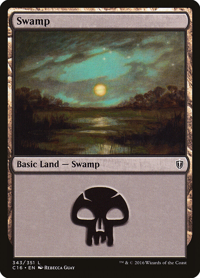 Pântano / Swamp - Magic: The Gathering - MoxLand