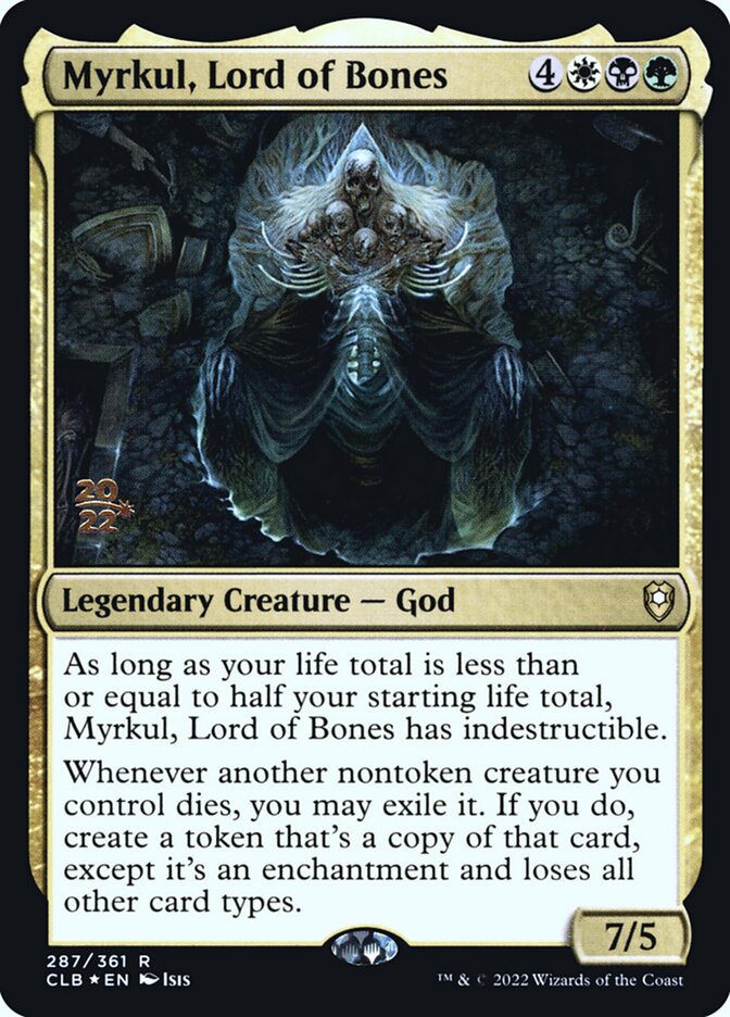 Myrkul, Senhor dos Ossos / Myrkul, Lord of Bones - Magic: The Gathering - MoxLand