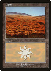 Planície / Plains - Magic: The Gathering - MoxLand