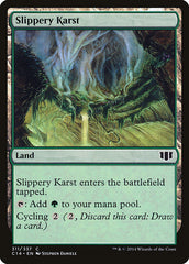 Carste Escorregadio / Slippery Karst - Magic: The Gathering - MoxLand