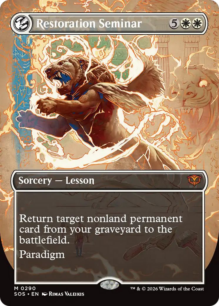 Restoration Seminar - Magic: The Gathering - MoxLand