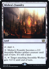 Fundição de Mishra / Mishra's Foundry - Magic: The Gathering - MoxLand
