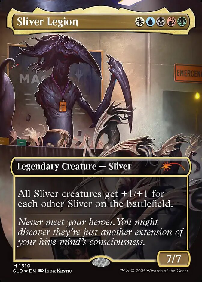 Legião de Fractius / Sliver Legion - Magic: The Gathering - MoxLand