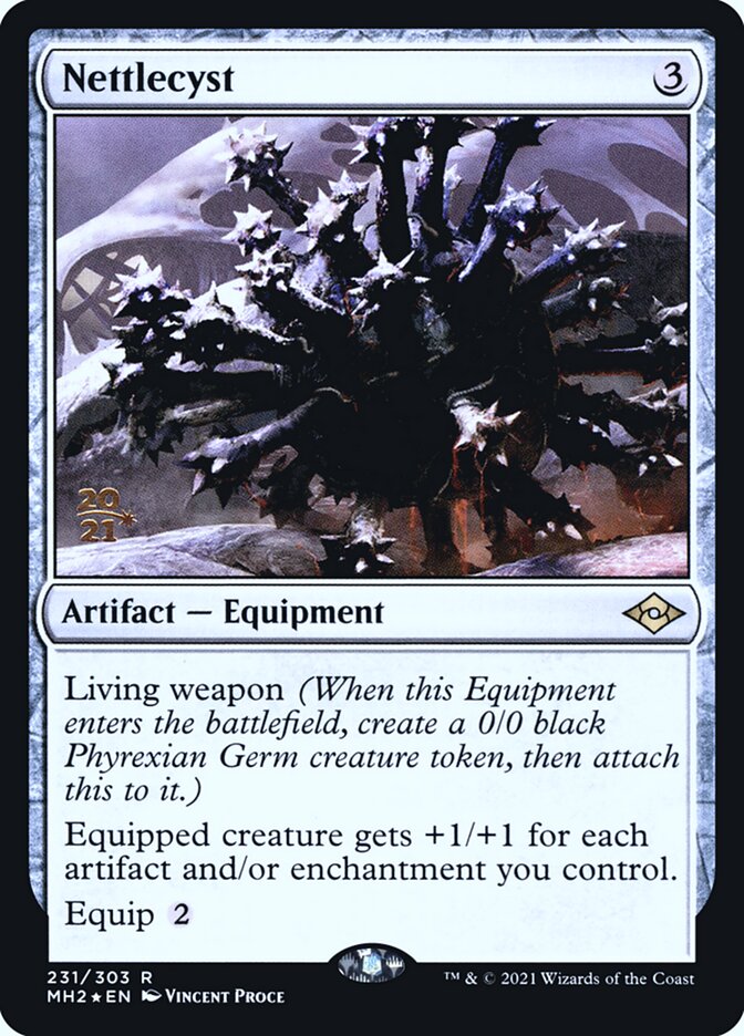 Cisto Urtigueiro / Nettlecyst - Magic: The Gathering - MoxLand
