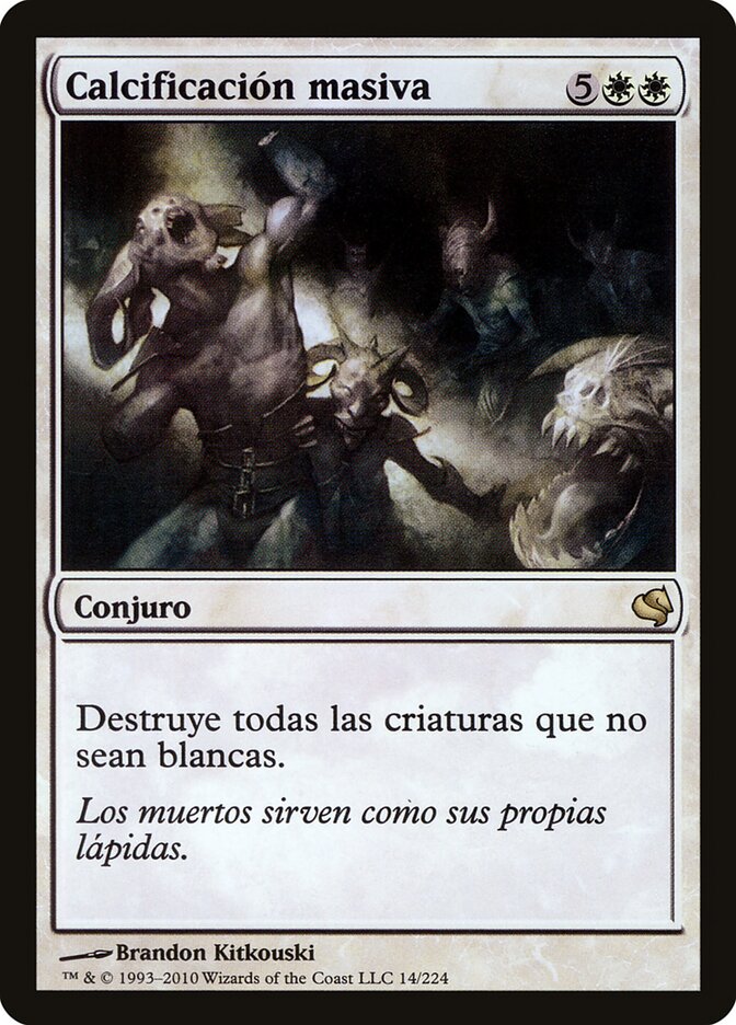 Calcificar em Massa / Mass Calcify - Magic: The Gathering - MoxLand