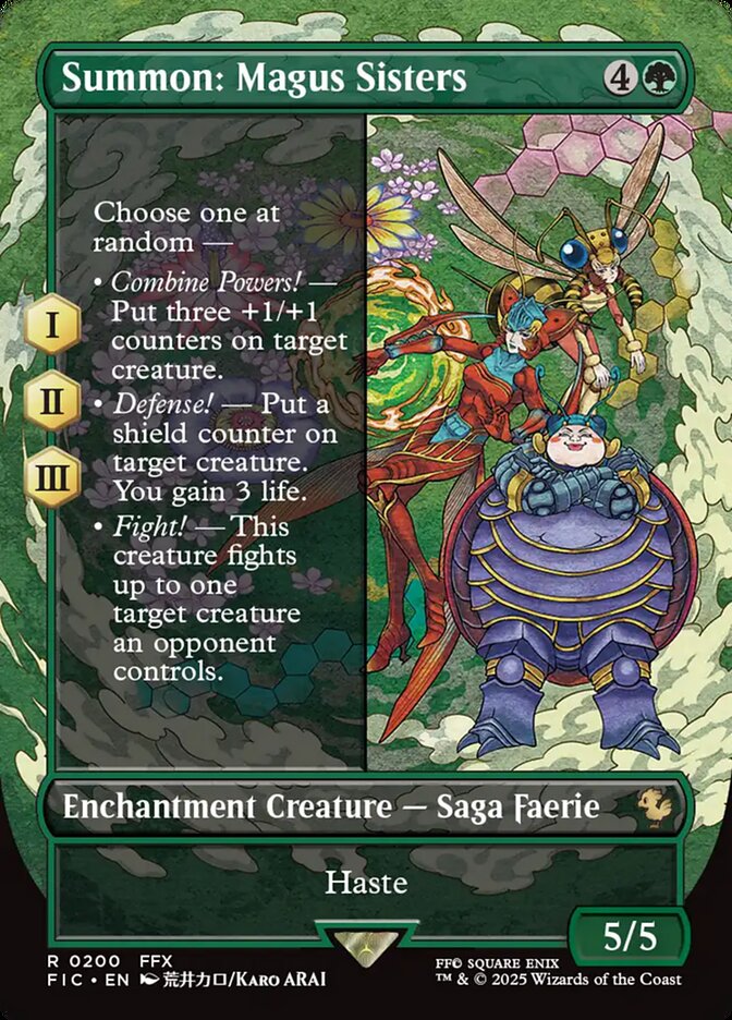 Summon: Magus Sisters - Magic: The Gathering - MoxLand