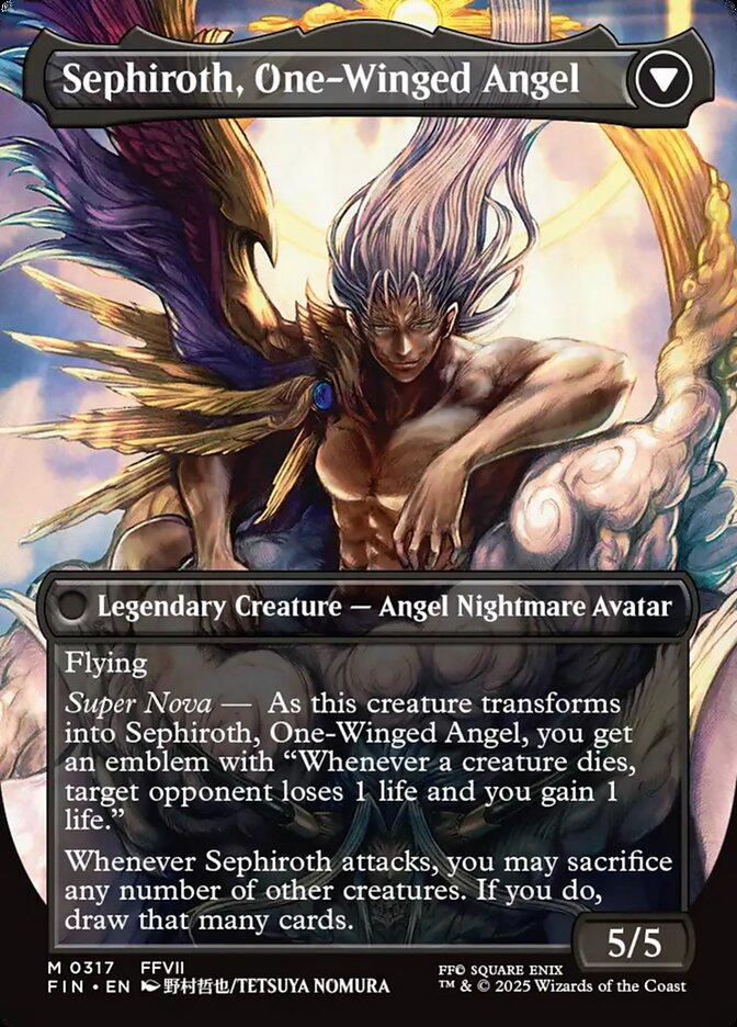 Sephiroth, SOLDIER Lendário / Sephiroth, Fabled SOLDIER - Magic: The Gathering - MoxLand