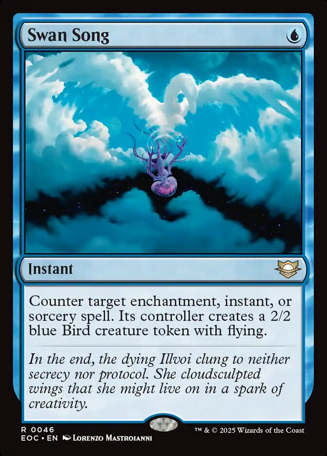 Canção do Cisne / Swan Song - Magic: The Gathering - MoxLand