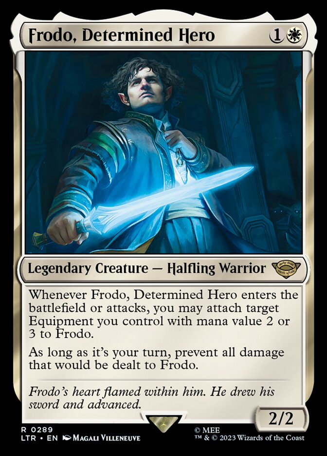 Frodo, Herói Determinado / Frodo, Determined Hero - Magic: The Gathering - MoxLand