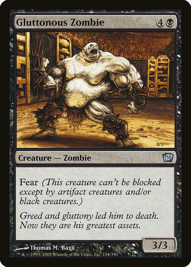 Zumbi Glutão / Gluttonous Zombie - Magic: The Gathering - MoxLand