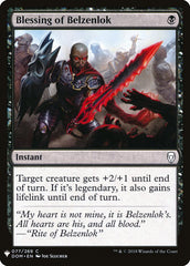 Bênção de Belzenlok / Blessing of Belzenlok - Magic: The Gathering - MoxLand