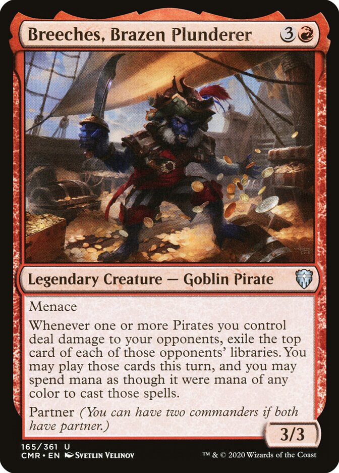 Bermuda, Saqueador Brônzeo / Breeches, Brazen Plunderer - Magic: The Gathering - MoxLand