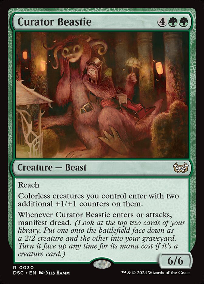 Curator Beastie - Magic: The Gathering - MoxLand