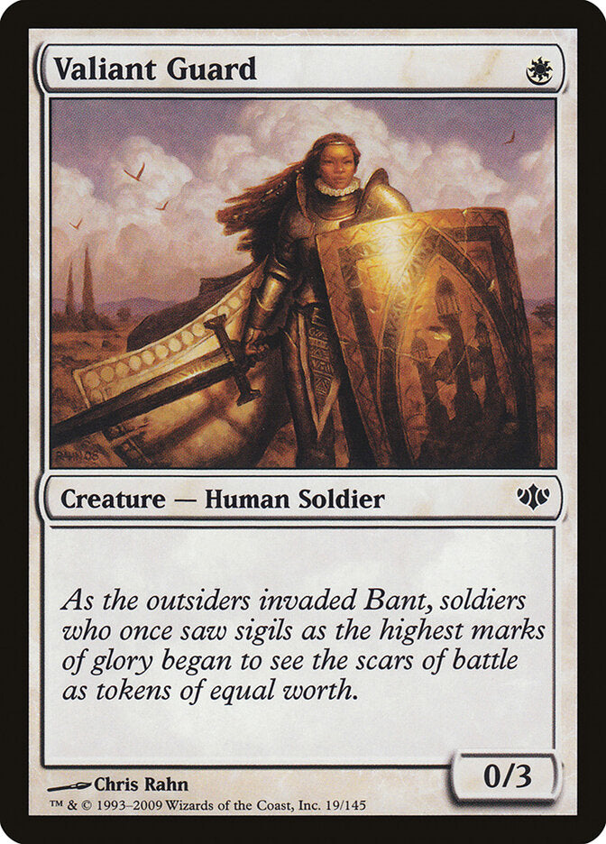 Guarda Valente / Valiant Guard - Magic: The Gathering - MoxLand