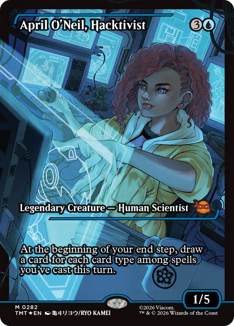 April O'Neil, Hacktivist - Magic: The Gathering - MoxLand