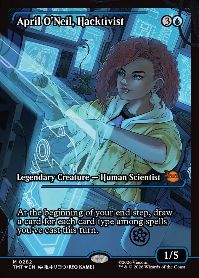 April O'Neil, Hacktivist - Magic: The Gathering - MoxLand