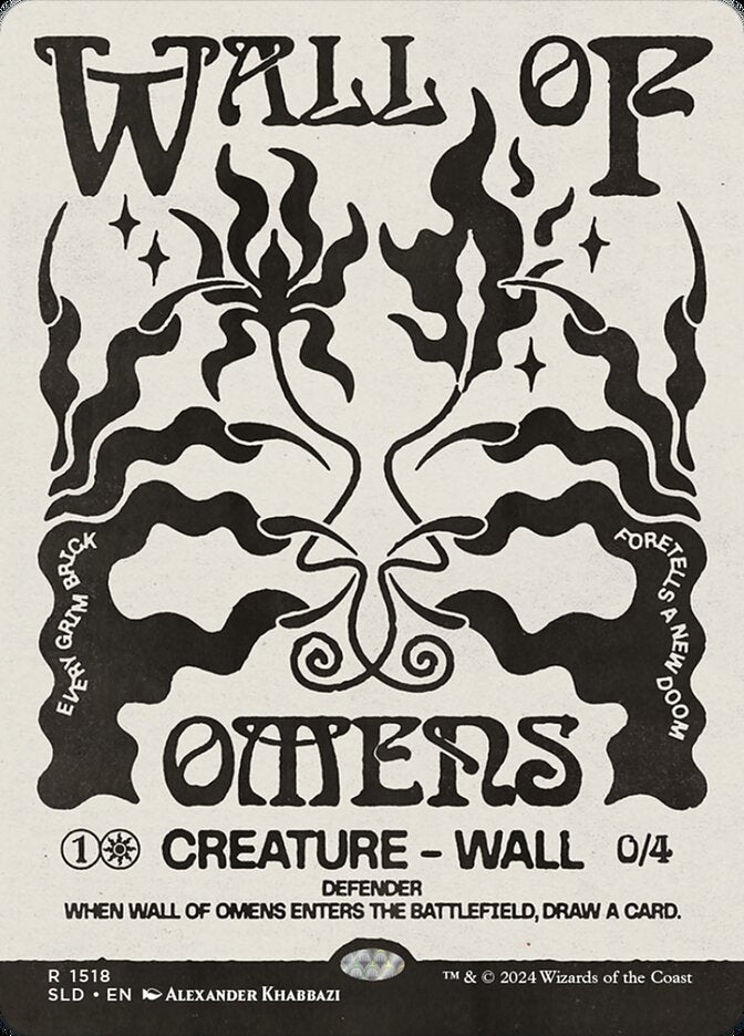 Barreira de Agouros / Wall of Omens - Magic: The Gathering - MoxLand