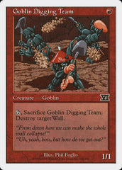 Grupo de Goblins Escavadores / Goblin Digging Team - Magic: The Gathering - MoxLand