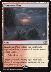 Passo do Poente / Sundown Pass - Magic: The Gathering - MoxLand