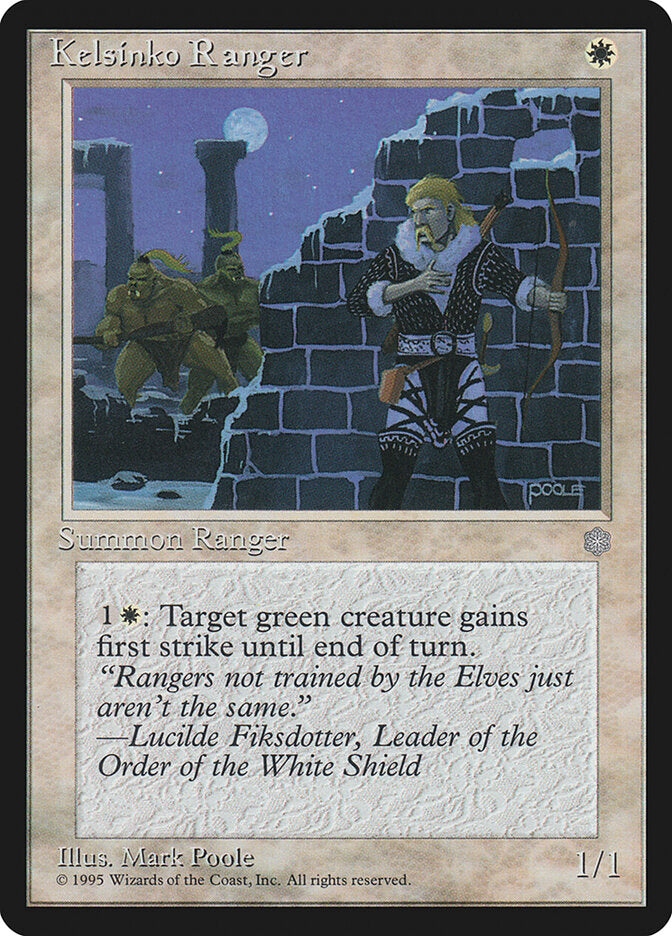 Batedor de Kelsinko / Kelsinko Ranger - Magic: The Gathering - MoxLand
