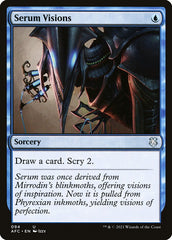Visões do Soro / Serum Visions - Magic: The Gathering - MoxLand