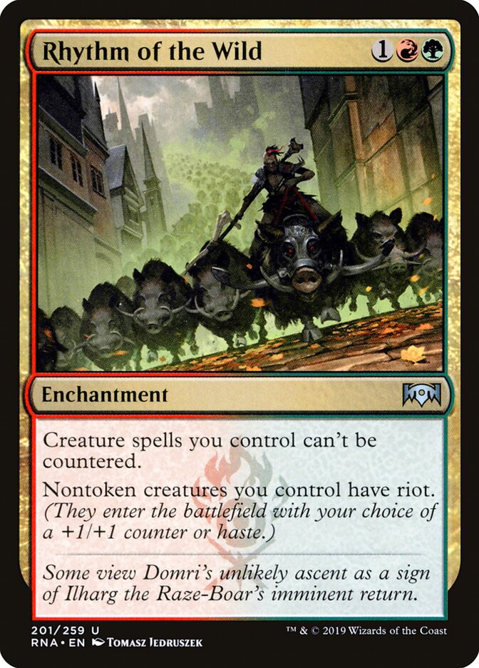 Ritmo dos Selvagens / Rhythm of the Wild - Magic: The Gathering - MoxLand