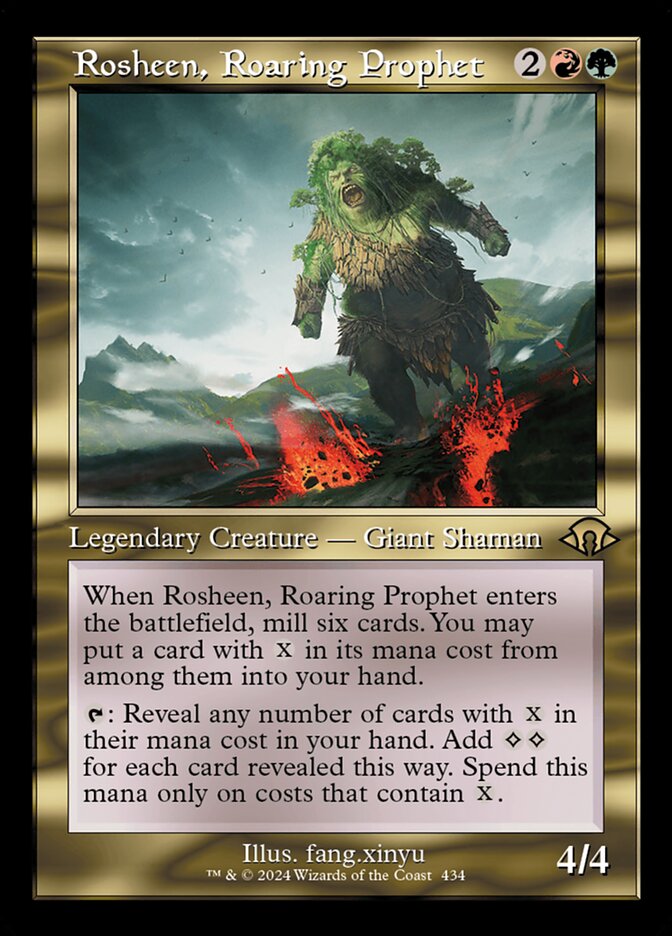 Rosheen, Profeta Urrante / Rosheen, Roaring Prophet - Magic: The Gathering - MoxLand