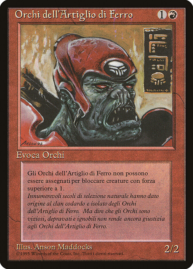 Orcs da Garra de Ferro / Ironclaw Orcs - Magic: The Gathering - MoxLand