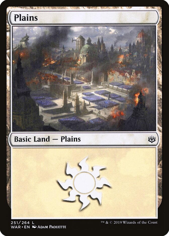 Planície / Plains - Magic: The Gathering - MoxLand