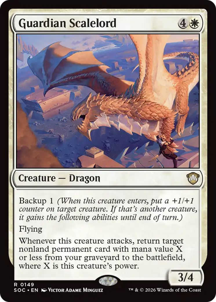 Senhor Escamado Guardião / Guardian Scalelord - Magic: The Gathering - MoxLand