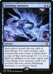 Imitação Perturbadora / Haunting Imitation - Magic: The Gathering - MoxLand