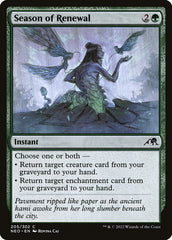 Temporada de Renovação / Season of Renewal - Magic: The Gathering - MoxLand
