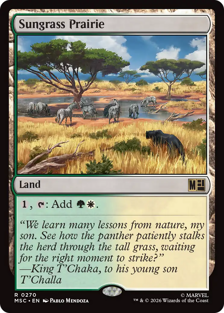 Pradaria de Capim Solar / Sungrass Prairie - Magic: The Gathering - MoxLand