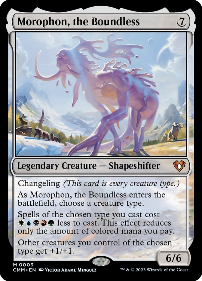 Morophon, o Irrestrito / Morophon, the Boundless - Magic: The Gathering - MoxLand