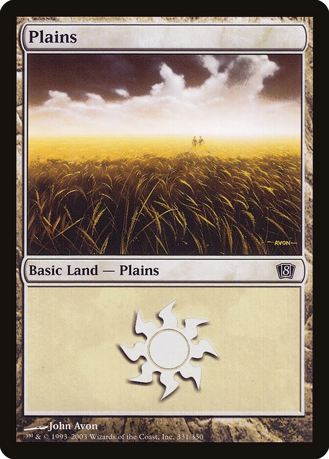 Planície / Plains - Magic: The Gathering - MoxLand