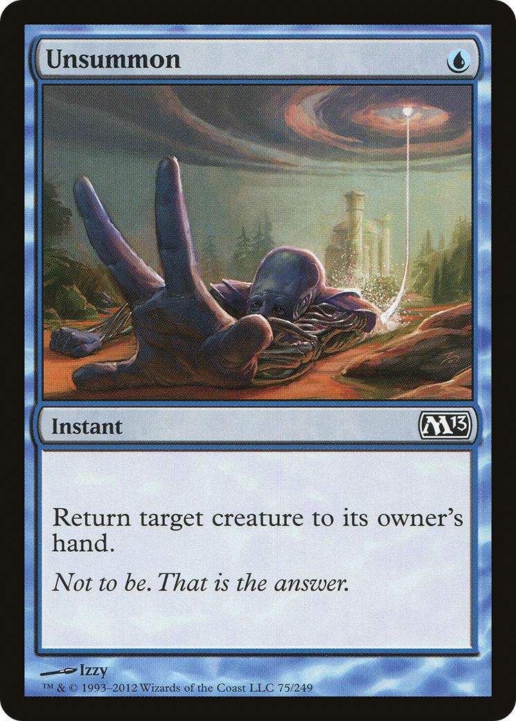Esconjurar / Unsummon - Magic: The Gathering - MoxLand