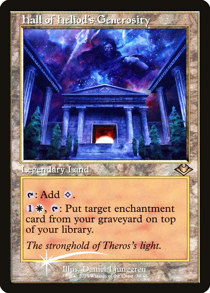 Salão da Generosidade de Heliode / Hall of Heliod's Generosity - Magic: The Gathering - MoxLand